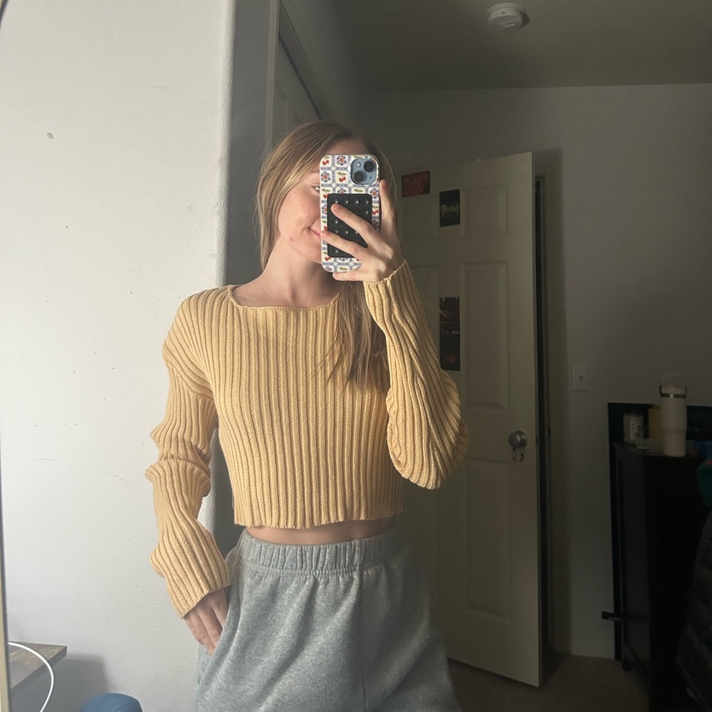 Princess Polly Cropped Sweater